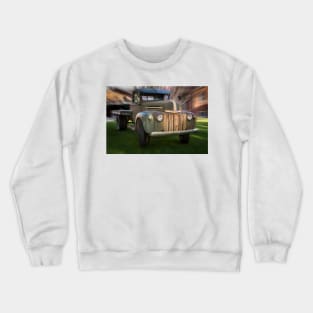 46 Ford Truck Flat Bed Crewneck Sweatshirt